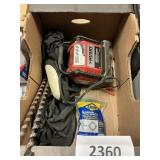 Misc box lot Husky smart battery charger- bits-use