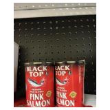 Black Top pink salmon 4-14.75oz