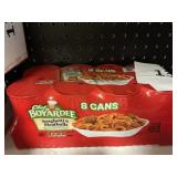 Chef Boyardee spaghetti & meatballs 8 cans