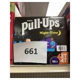 Huggies Pull-Ups night time 3T-4T 96 ct