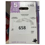 Premium 160 diapers size 5