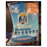 Ziploc 216 freezer quart bags