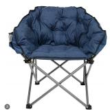 Mac Wagon cozy club chair - blue