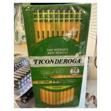 Ticonderoga #2 pencils 72 ct