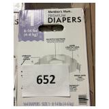 Premium 164 diapers size 1
