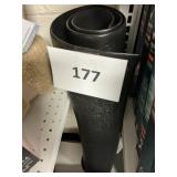 Foam black mat 37in W