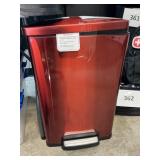 Tramontina 13 gal step trash can