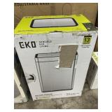 EKO 13gal Deluxe mirage SS trash can