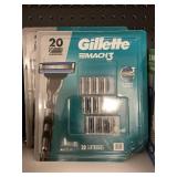 Gillette Mach 3- 20 cartridges