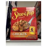 Stove top chicken stuffing 6-6 oz boxes