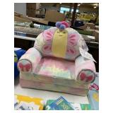 Plush flip chair