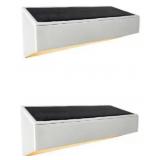 Solar gutter lights 2pk