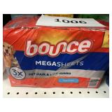 Bounce mega sheets 210 sheets