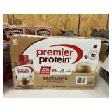 Premier Protein cafe latte 15 pack