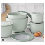 10-pc Prep and mix bowl set- green