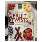 Organic fruit twists 24 ct