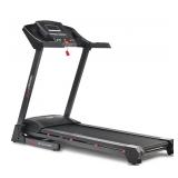 Sunny smart treadmill w/ auto incline