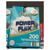 Power Flex 200 tall kitchen bags