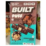 Built puff 13 protein bars
