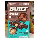 Built puff 13 protein bars