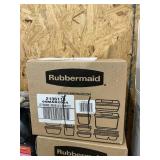 Rubbermaid containers set