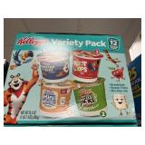 Kelloggs variety pack 12 cups