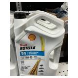 Shell 15W-40 HD diesel 3-1 gal