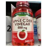 Apple cider vinegar 600mg 240 capsules