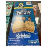 Rice Krispies treats 25 large bars