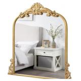 Azalea Park gold mantle mirror
