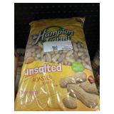 Hampton Farms unsalted peanuts 5lb