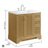 Becki Owens Catherine 36in vanity 2ct