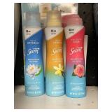 Secret dry spray 3 cans