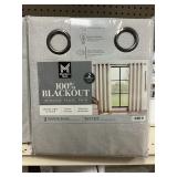 Blackout window panel pair 50inx84in 2 ct