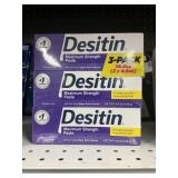 Desitin 3 pack