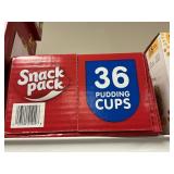 Snack Pack 36 pudding cups