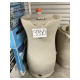 42inH Tan rain barrel