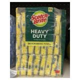 Scotch Brite scrub sponges 24 pack