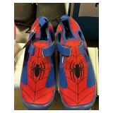 Spiderman water shoe size 13/1
