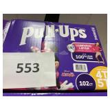 Huggies Pull Ups 4T-5T 102 ct