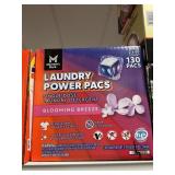 Laundry power pacs 130 pacs