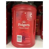 Folgers classic roast ground coffee 43.5 oz