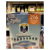 Ziploc 216 freezer quart bags