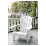 Keter white adirondack chair