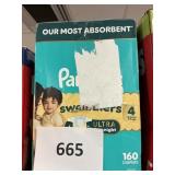 Pampers 160 diapers size 4