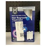Hair regrowth treatment 4mth supply 3 pack