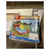 Double slide water fun park