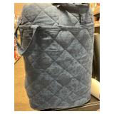Blue quilted comforter- Unknown size