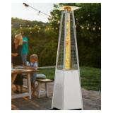 Pyramid patio heater bronze