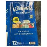 Kleenex 12 flat boxes